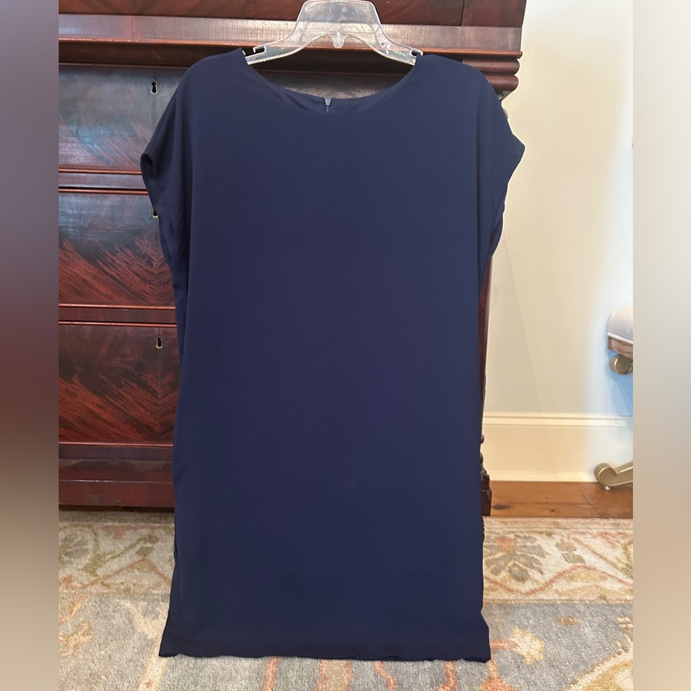 Navy Blue Dress with pockets!